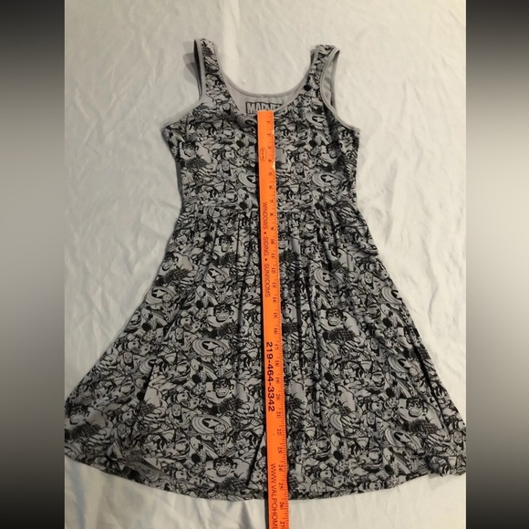 Marvel Her Universe S Fit & Flare Mini Dress Avengers Captain America Iron Man - Picture 14 of 16